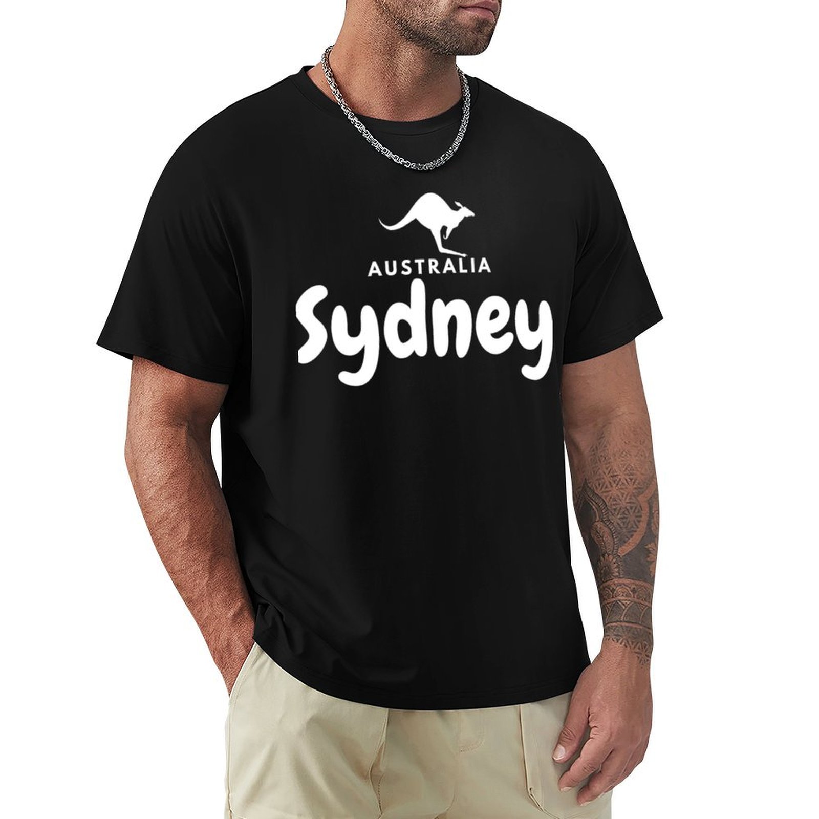 Men'S Fashion Sydney - Sydney, Sydney Australien T-Shirt Sommermode Freizeit-T-Shirt