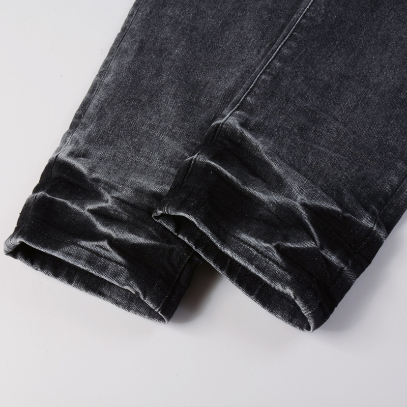 Y2K Mode Herren Slim Fit Stret – Men'S Fashion Grey Jeans Bewertung und Preis