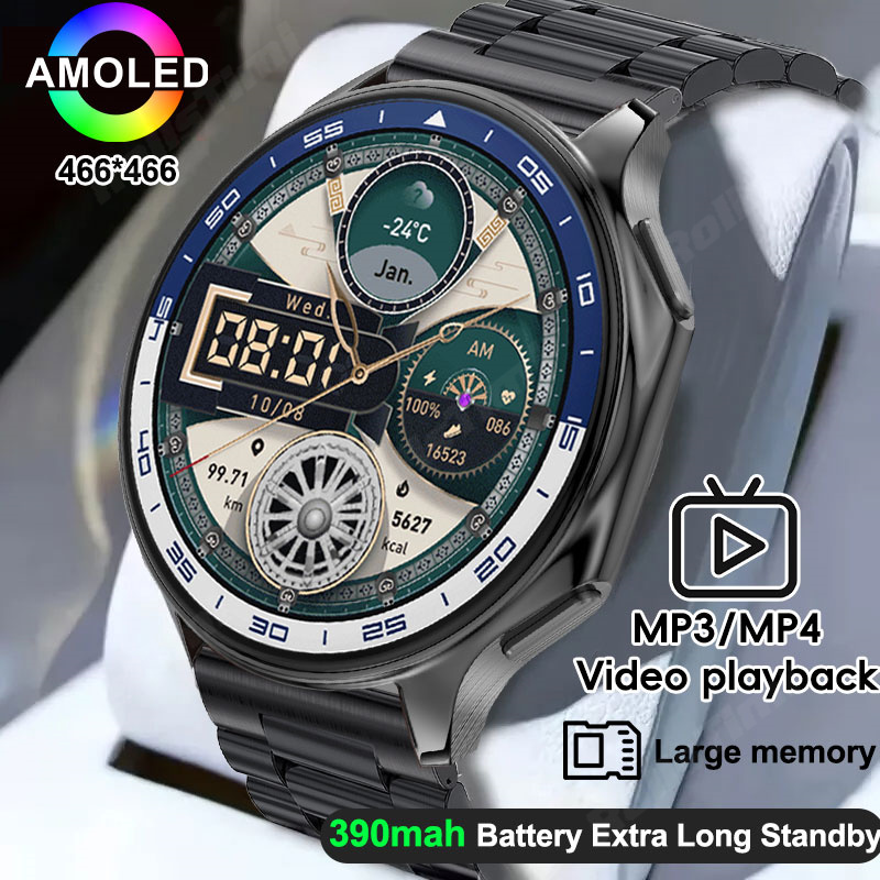 1,43 AMOLED Smart Uhr 3D Surro – Men'S Fashion X Bewertung und Preis