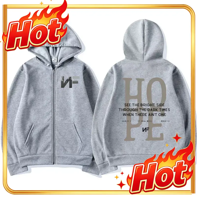 Rapper NF Hope Tracklist Zippe – Mens Fashion Zip Up Hoodies Bewertung und Preis
