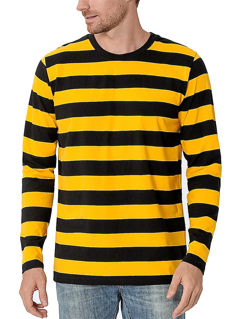 Modisches T-Shirt mit Kontrast – Mens Fashion Clothes Bewertung und Preis
