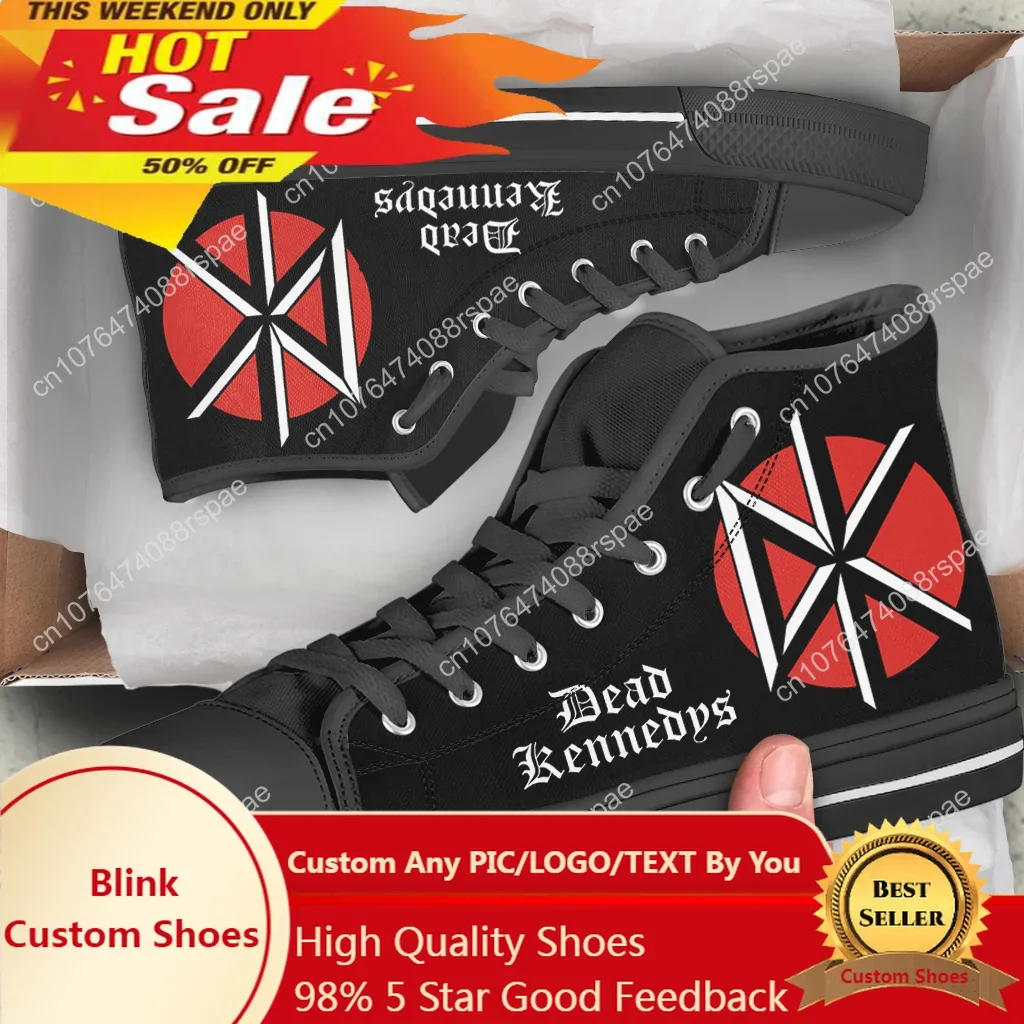 Dead Kennedys Mann Frau Hohe Q – Mens Fashion Trainers Bewertung und Preis