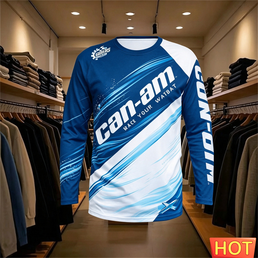 Motorrad-Renn-Langarm-T-Shirt  – Mens Fashion Clothes Bewertung und Preis